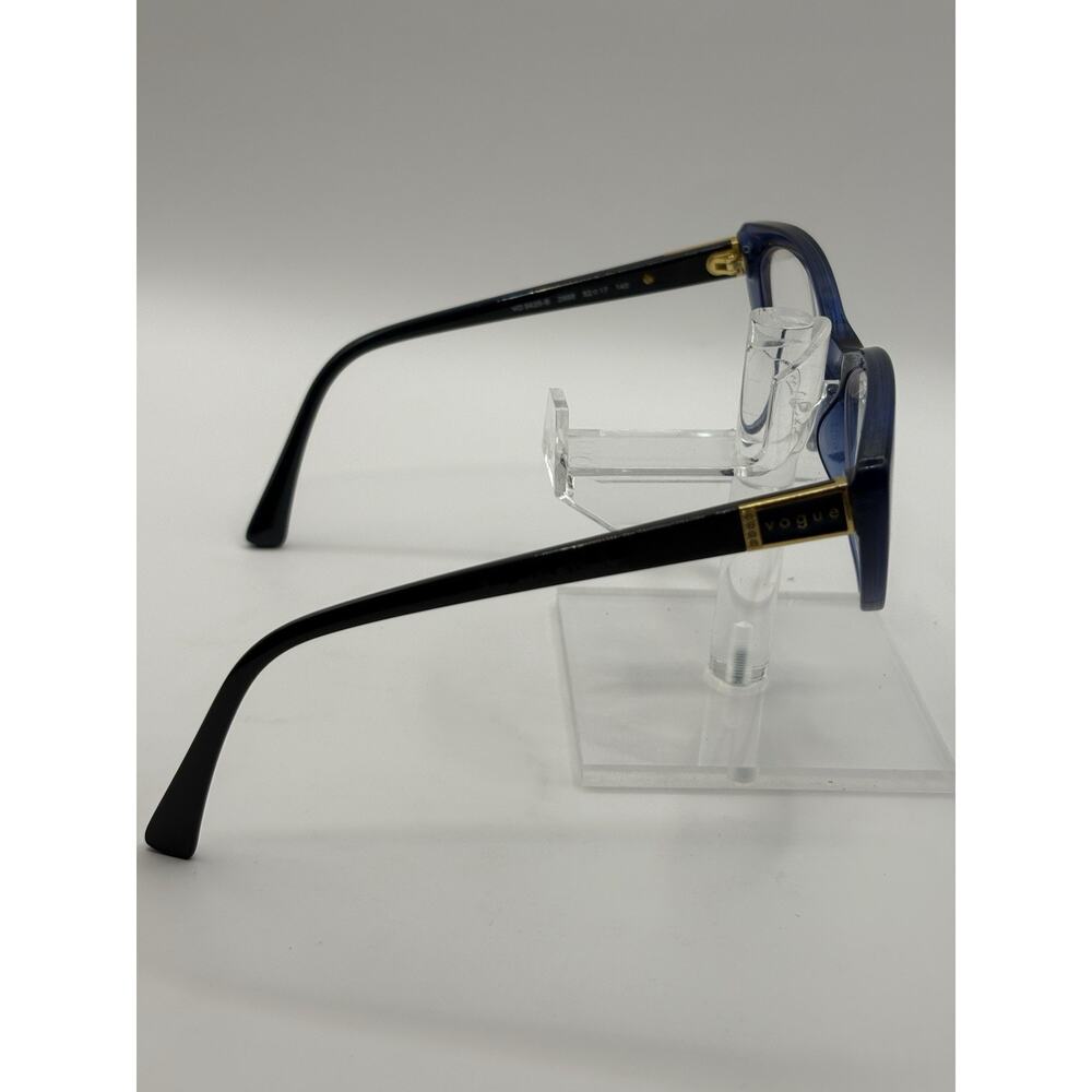 Vogue VO5425-B 2988 Blue Cat Eye Women's Eyeglass Frames 52-17-140 - Picture 4 of 8